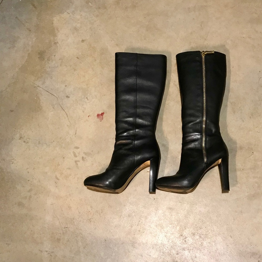 Banana Republic Heeled Black Boots